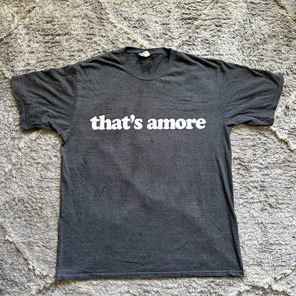 Gray Short Sleeve Tee with Minimalist Design. Clear out sale‼️